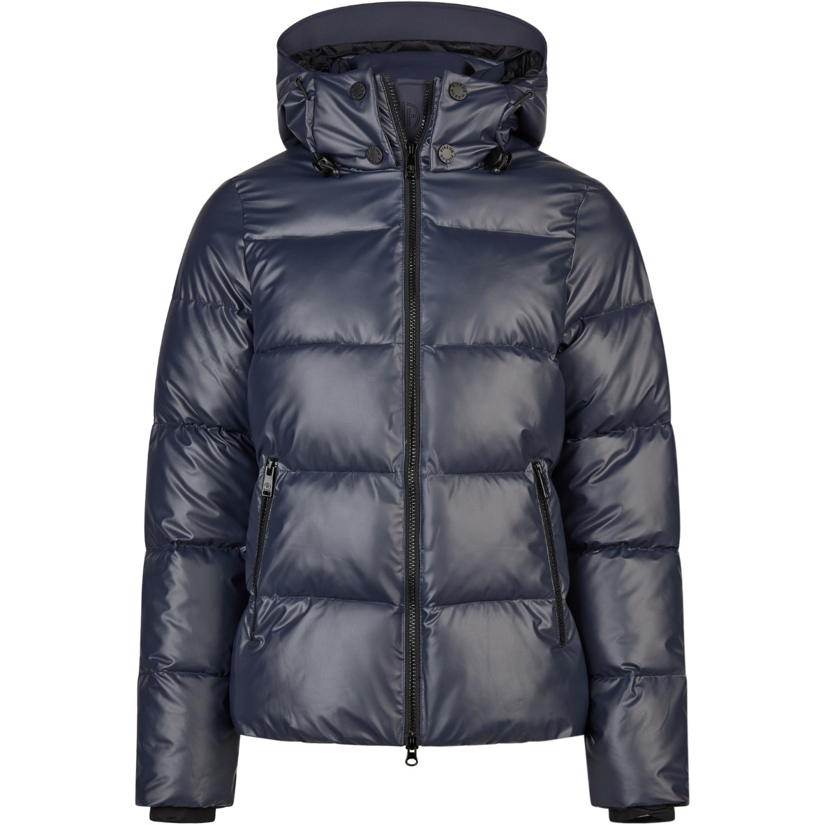 2025 Pikeur Womens Pikeur Quilted Jacket 802301 155 380 - Graphite Blue